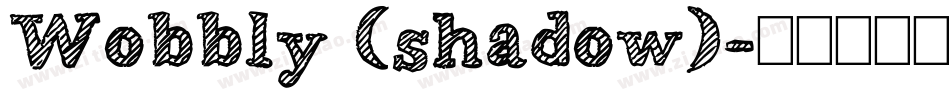Wobbly (shadow)字体转换